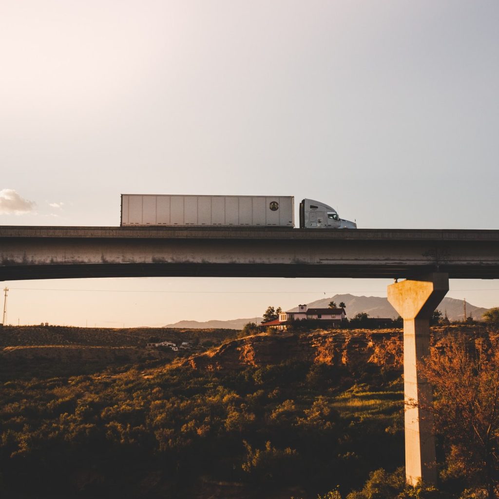 white truck